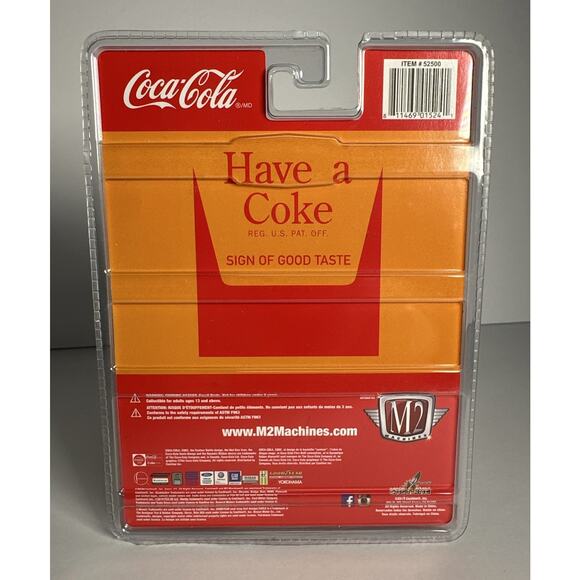 M2 Machines 1956 Ford F-100 Truck Coca Cola LIMITED EDITION YR02 9,600 PCS - Picture 4 of 8